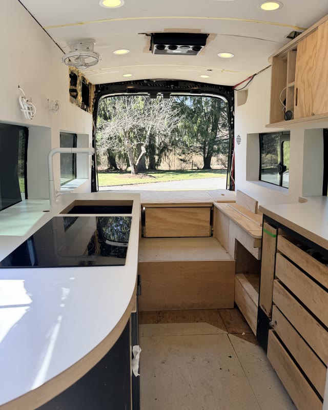 Benji today: the unfinished interior